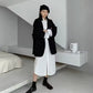 Casual Style Blazer for Women 2026 Spring and Autumn New Street Style Internet Celebrity Simple Loose Coffee-Colored Small Suit