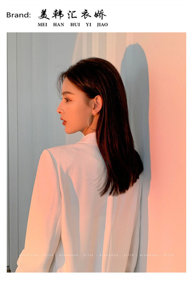 Petite Women's Blazer 2026 Spring New Pink Korean Style Versatile Elegant Short Suit Jacket for Women