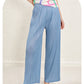Miyake High Waist Wide Leg Pants Women's Spring and Summer 2024 New Pleated Casual Loose Slimming Straight Long Trousers