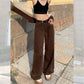 White Wide-Leg Jeans for Women, 2025 Spring New High-Waisted Loose Versatile Slimming Drape Straight-Leg Floor-Length Pants