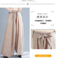Pleated Heavy-Duty Pleated Wide-Leg Pants High-Waisted Plus-Size Straight-Leg Pants Summer Loose Slimming Casual Pants Women's Long Pants