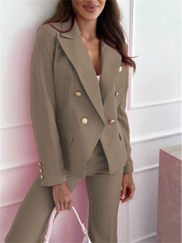 2026 Spring and Autumn New High-End Blazer for Women, Korean Style Casual Small Suit, European Style British Style, Slimming and Brightening