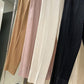 Miyake 2026 Straight-Leg Fashion High-Waisted Pocketed Cropped Pants with Elastic Waistband, Stretchy Pleated Slimming Cigarette Pants for Women
