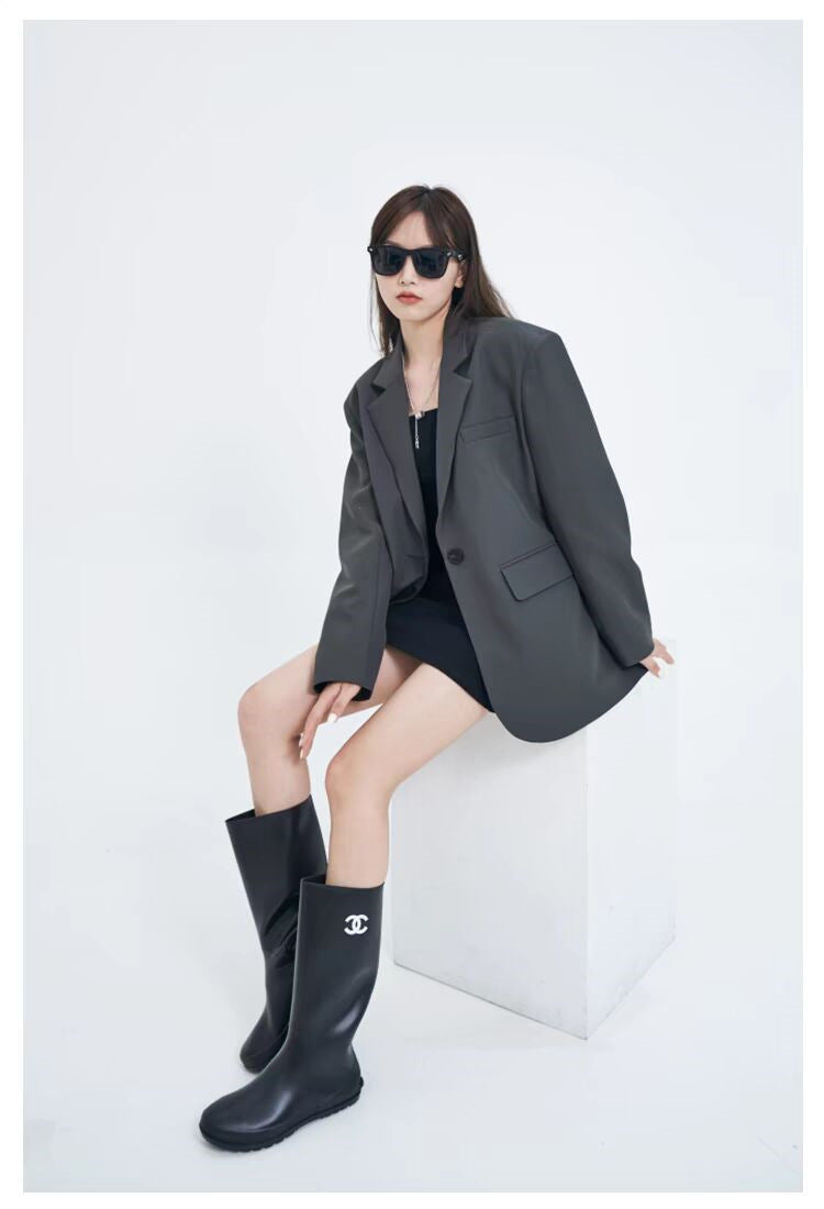 Casual Blazer for Women 2026 Autumn New Style Loose Fit Elegant Commuter Trendy Street Style Small Suit Jacket for Women