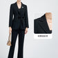 2025 Autumn New High-End Women's Blazer Casual Black Petite Fashion Commuter Suit for Women