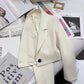 2026 New Short Blazer for Women, Spring and Autumn, Elegant Commuter Style, Office Goddess Style Blazer Top
