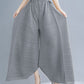 Pleated Heavy-Duty Pleated Wide-Leg Pants High-Waisted Plus-Size Straight-Leg Pants Summer Loose Slimming Casual Pants Women's Long Pants