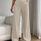 2025 New Women's Trousers Cross-border Spring and Autumn High Waist Loose Wide Leg Pants Drain All-match Casual Straight Pants
