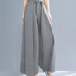 Pleated Heavy-Duty Pleated Wide-Leg Pants High-Waisted Plus-Size Straight-Leg Pants Summer Loose Slimming Casual Pants Women's Long Pants