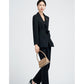 2025 Autumn New High-End Women's Blazer Casual Black Petite Fashion Commuter Suit for Women
