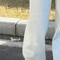 White Wide-Leg Jeans for Women, 2025 Spring New High-Waisted Loose Versatile Slimming Drape Straight-Leg Floor-Length Pants