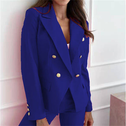 2026 Spring and Autumn New High-End Blazer for Women, Korean Style Casual Small Suit, European Style British Style, Slimming and Brightening