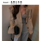 Women's Blazer 2026 Spring and Autumn New Style Small Blazer Korean Version Internet Celebrity Loose Spring and Autumn Pink Casual Suit for Women