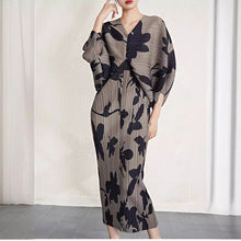Miyake-Style Pleated Wide-Leg Pants for Women, High-Waisted, Drapey, Slimming, Casual, Versatile, Loose, Plus-Size, Cropped, Leg-Lengthening