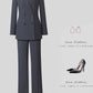 New High-Quality Tailcoat Set, Women's Business Office Jacke