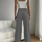2025 New Women's Trousers Cross-border Spring and Autumn High Waist Loose Wide Leg Pants Drain All-match Casual Straight Pants
