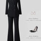 New High-Quality Tailcoat Set, Women's Business Office Jacke