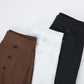 Wide Leg Pants Women's Spring and Summer High Waist Loose Slimming Middle-aged Women's Pants Cropped Skirt Casual Skirt Pants