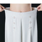 Wide Leg Pants Women's Spring and Summer High Waist Loose Slimming Middle-aged Women's Pants Cropped Skirt Casual Skirt Pants