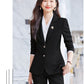Blue Blazer for Women 2025 Spring and Autumn New Slim Fit Elegant Goddess Style Suit Professional Workwear