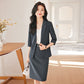 Temperament Workwear Small Suit Professional Suit Women 2024 New Spring and Summer Executive Office Suit Skirt Two-Piece Set