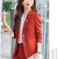 Blue Blazer for Women 2025 Spring and Autumn New Slim Fit Elegant Goddess Style Suit Professional Workwear