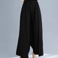 Pleated Heavy-Duty Pleated Wide-Leg Pants High-Waisted Plus-Size Straight-Leg Pants Summer Loose Slimming Casual Pants Women's Long Pants