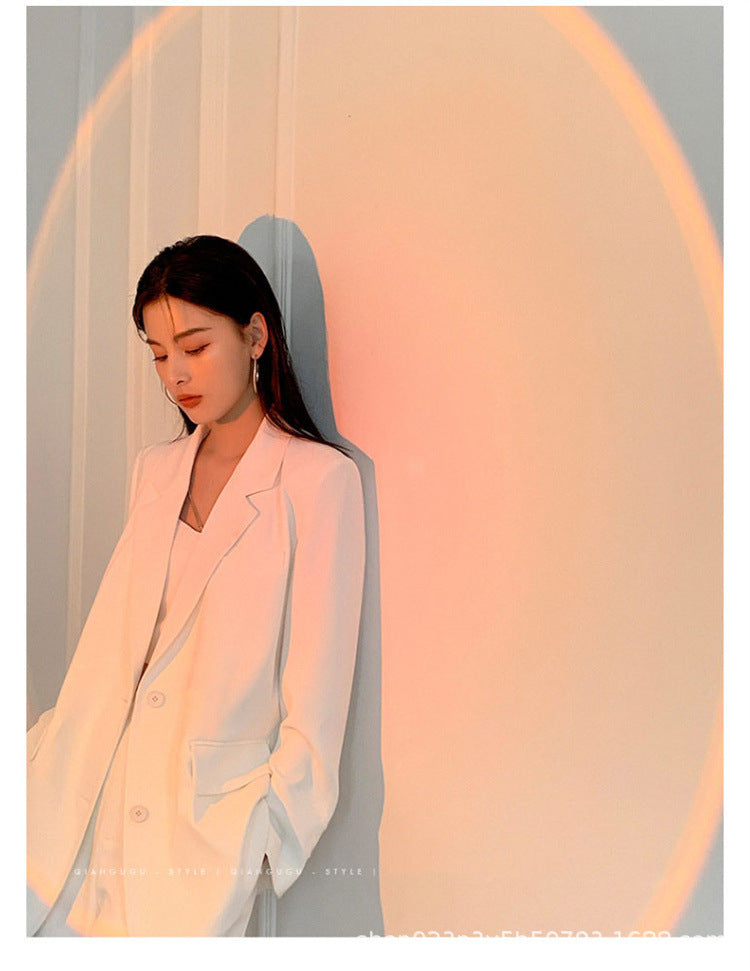 Petite Women's Blazer 2026 Spring New Pink Korean Style Versatile Elegant Short Suit Jacket for Women