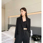 Petite Women's Blazer 2026 Spring New Pink Korean Style Versatile Elegant Short Suit Jacket for Women
