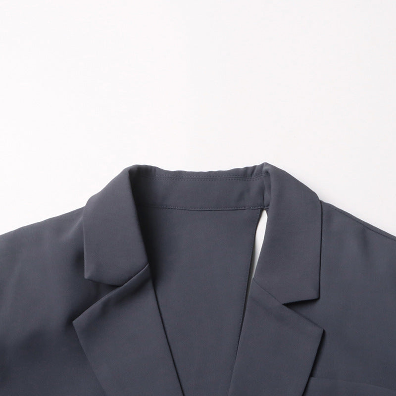 Irregular Deconstructed Blazer 2026 New Style Unique Long-Sleeve Hollow-Out High-End Waist-Cinching Blazer Jacket for Women