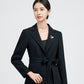 2025 Autumn New High-End Women's Blazer Casual Black Petite Fashion Commuter Suit for Women