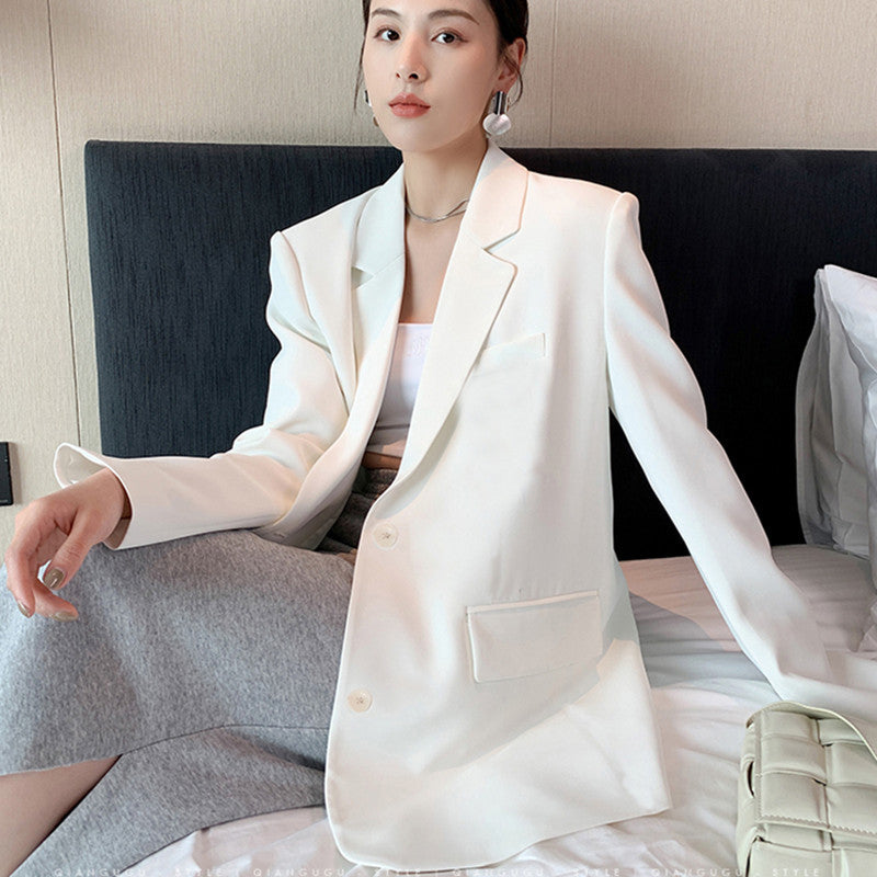 Petite Women's Blazer 2026 Spring New Pink Korean Style Versatile Elegant Short Suit Jacket for Women