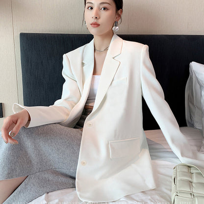 Petite Women's Blazer 2026 Spring New Pink Korean Style Versatile Elegant Short Suit Jacket for Women