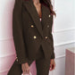 2026 Spring and Autumn New High-End Blazer for Women, Korean Style Casual Small Suit, European Style British Style, Slimming and Brightening