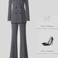 New High-Quality Tailcoat Set, Women's Business Office Jacke