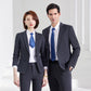 New Business Suit for Men and Women Same Style Professional Dress Jacket Dress Office Clerk Bank Work Clothes