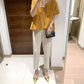Miyake 2026 Straight-Leg Fashion High-Waisted Pocketed Cropped Pants with Elastic Waistband, Stretchy Pleated Slimming Cigarette Pants for Women