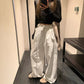 White American-style Overalls 2025 Women's Spring Comfortable Breathable Thin Short Quick-drying Loose Casual Pants Paratrooper Pants