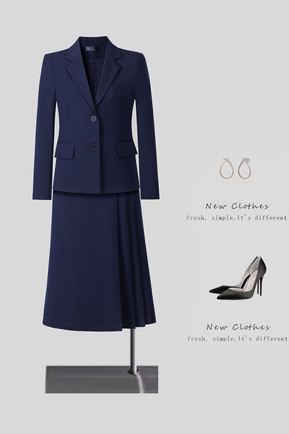 New High-Quality Tailcoat Set, Women's Business Office Jacke