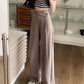 High-Waisted Suit Pants for Women, Spring and Autumn 2025 New Wide-Leg Pants, Thin Loose Casual Pants, Straight-Leg Drape Long Pants