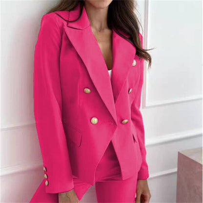 2026 Spring and Autumn New High-End Blazer for Women, Korean Style Casual Small Suit, European Style British Style, Slimming and Brightening