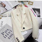 2026 New Short Blazer for Women, Spring and Autumn, Elegant Commuter Style, Office Goddess Style Blazer Top