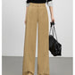 Wide-Leg Pants for Women 2025 Fashion Loose Slimming Straight Pants High-Waisted Drapey Three-Dimensional Seam Casual Long Pants