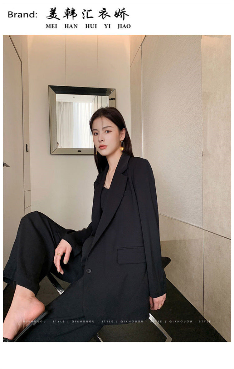 Petite Women's Blazer 2026 Spring New Pink Korean Style Versatile Elegant Short Suit Jacket for Women