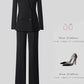 New High-Quality Tailcoat Set, Women's Business Office Jacke