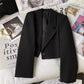 2026 New Short Blazer for Women, Spring and Autumn, Elegant Commuter Style, Office Goddess Style Blazer Top