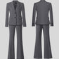 New High-Quality Tailcoat Set, Women's Business Office Jacke