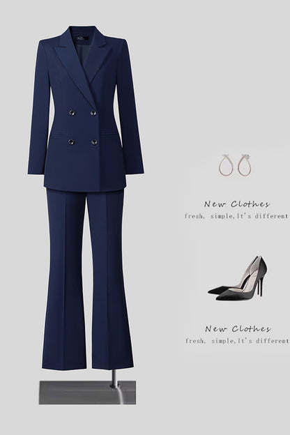 New High-Quality Tailcoat Set, Women's Business Office Jacke