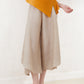 Miyake-Style Pleated Wide-Leg Pants for Women, High-Waisted, Drapey, Slimming, Casual, Versatile, Loose, Plus-Size, Cropped, Leg-Lengthening