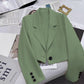 2026 New Short Blazer for Women, Spring and Autumn, Elegant Commuter Style, Office Goddess Style Blazer Top